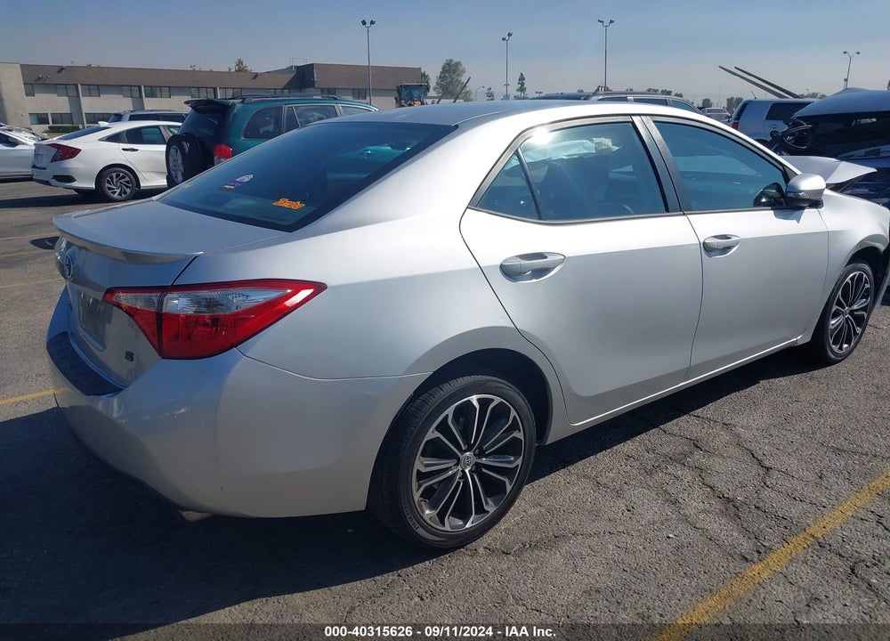 2014 TOYOTA COROLLA S PREMIUM VIN: 5YFBURHE6EP139130