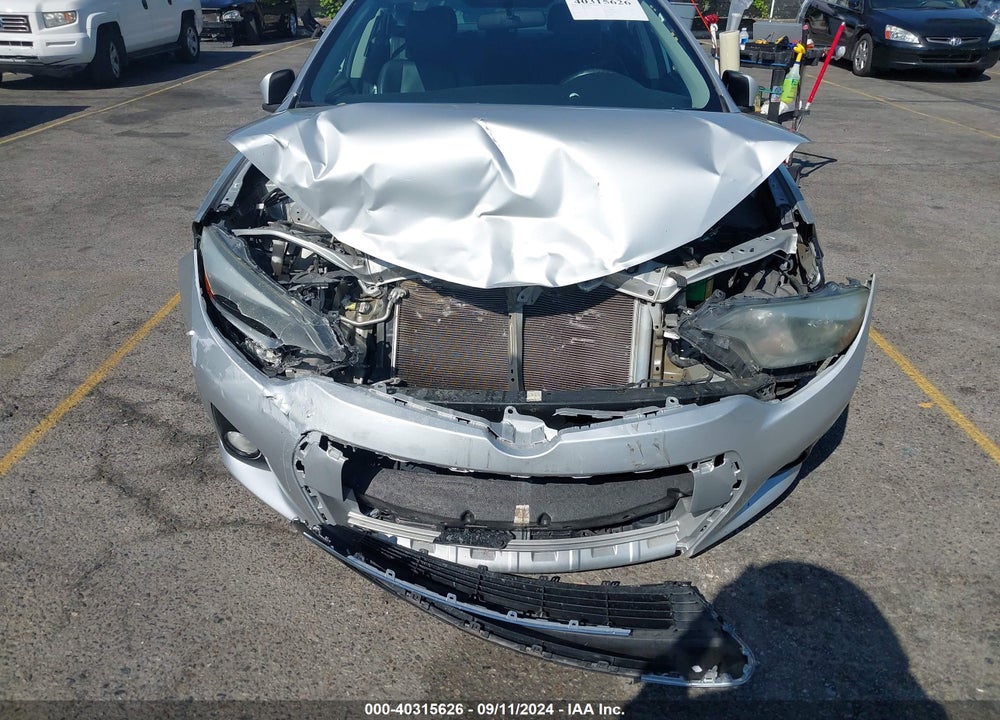 2014 TOYOTA COROLLA S PREMIUM VIN: 5YFBURHE6EP139130