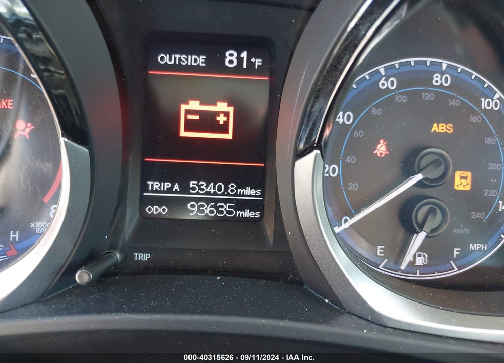 2014 TOYOTA COROLLA S PREMIUM VIN: 5YFBURHE6EP139130