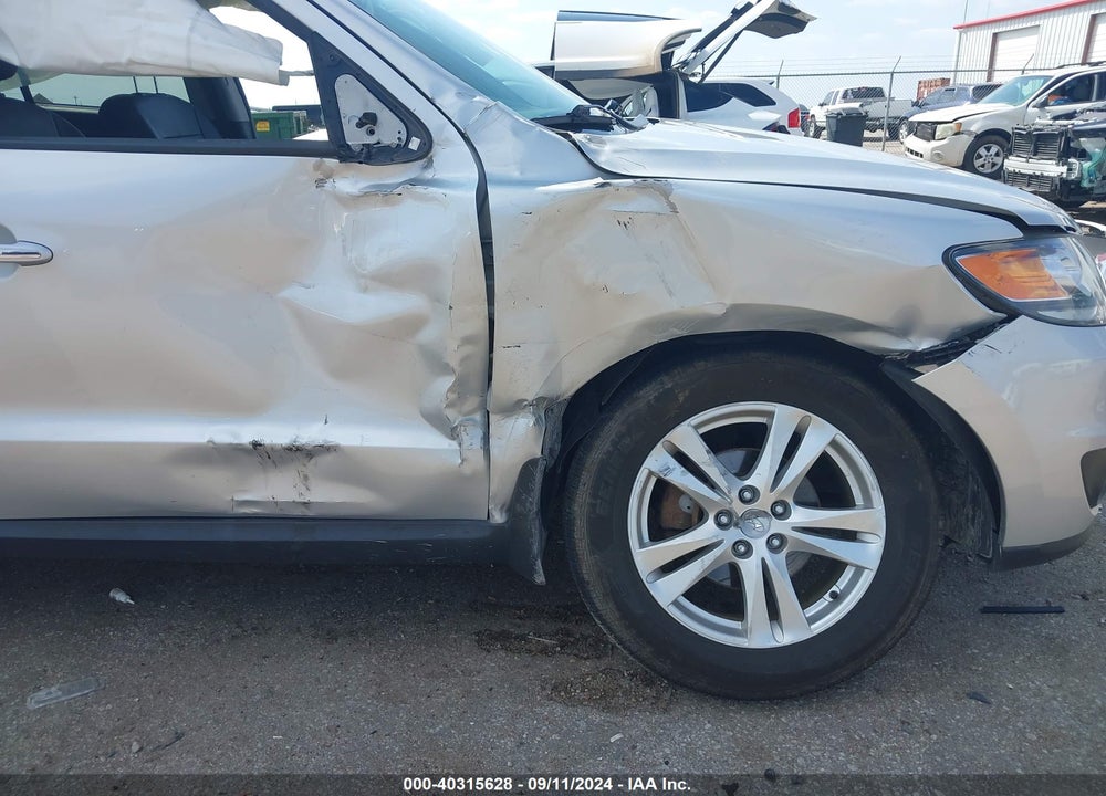 2012 HYUNDAI SANTA FE LIMITED V6 VIN: 5XYZKDAG5CG153430