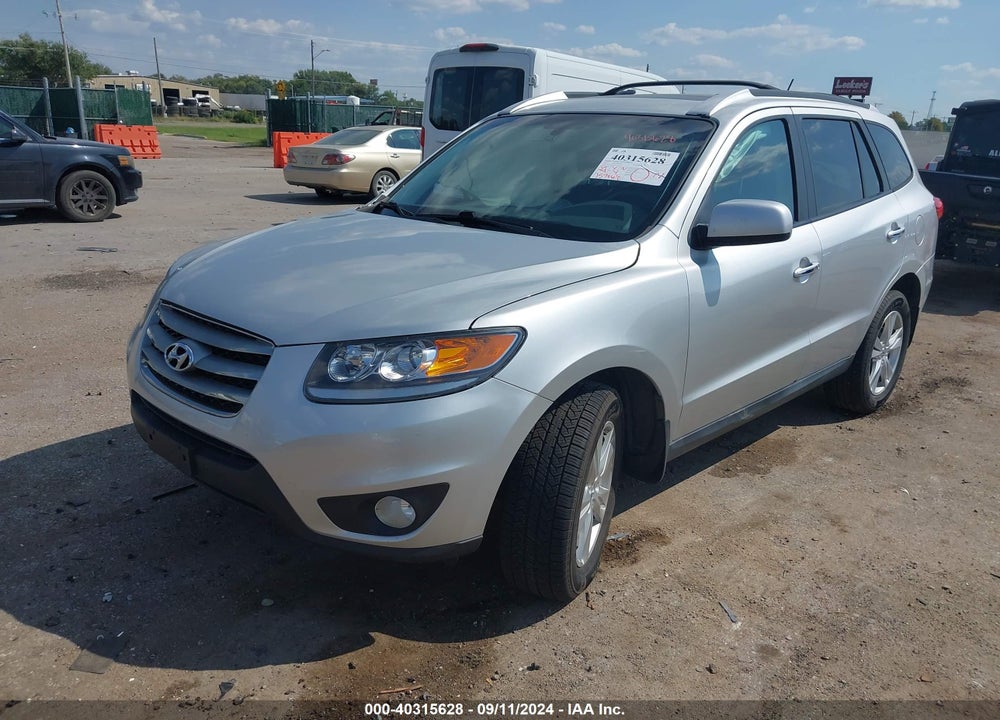 2012 HYUNDAI SANTA FE LIMITED V6 VIN: 5XYZKDAG5CG153430