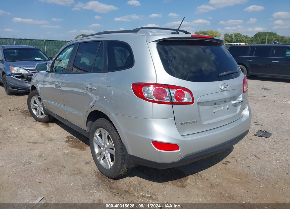 2012 HYUNDAI SANTA FE LIMITED V6 VIN: 5XYZKDAG5CG153430
