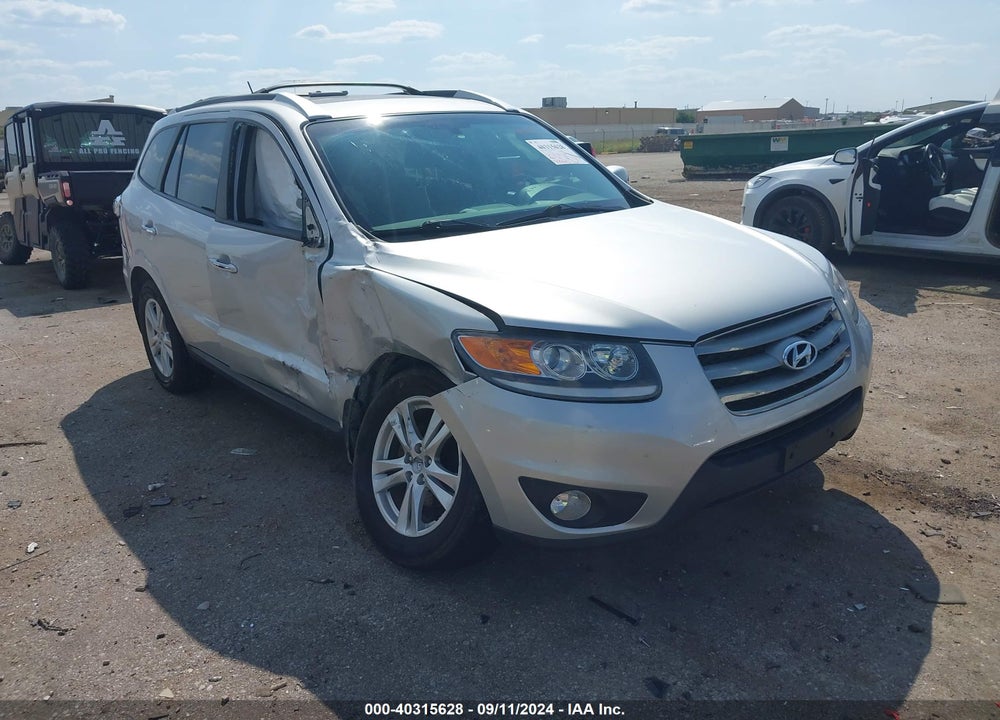 2012 HYUNDAI SANTA FE LIMITED V6 VIN: 5XYZKDAG5CG153430