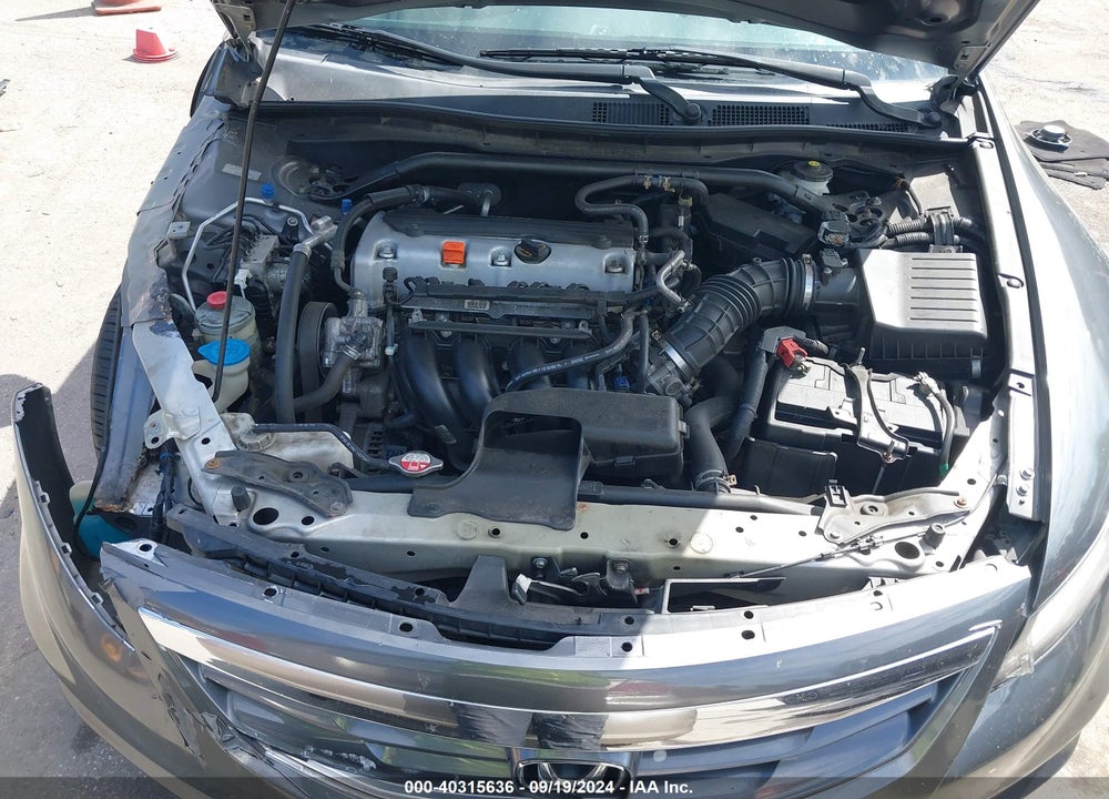 2012 HONDA ACCORD 2.4 EX-L VIN: 1HGCS1B89CA019632