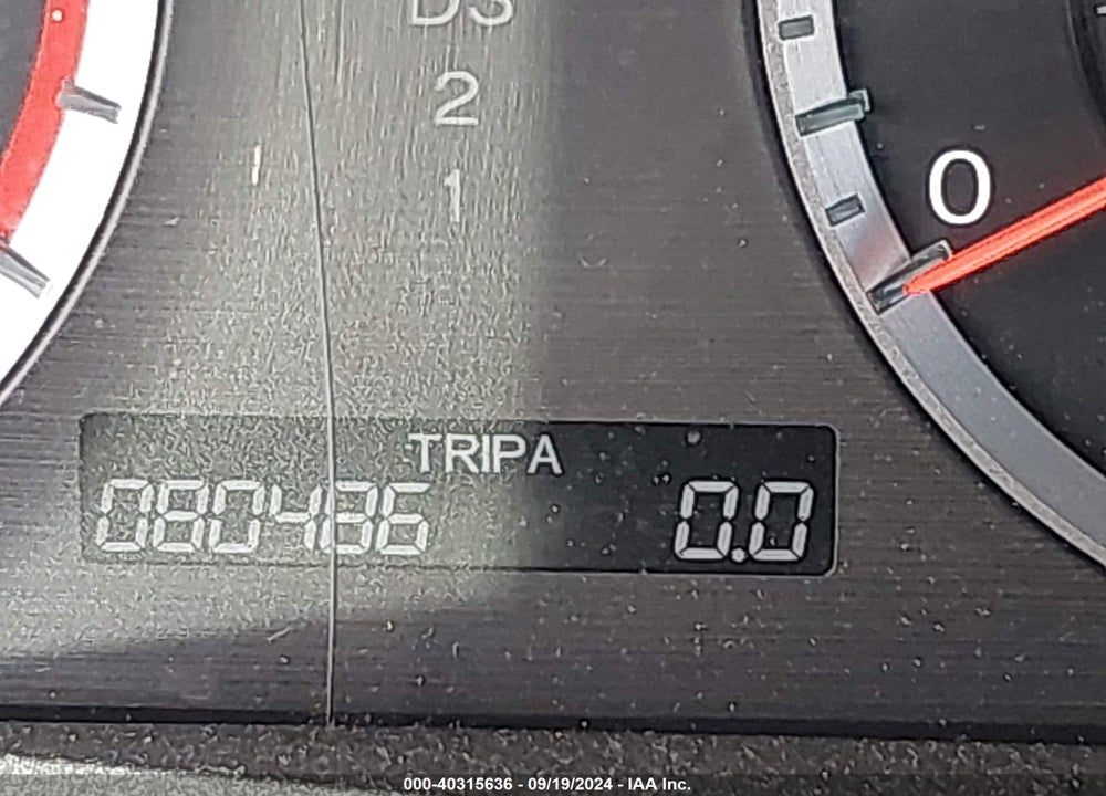 2012 HONDA ACCORD 2.4 EX-L VIN: 1HGCS1B89CA019632