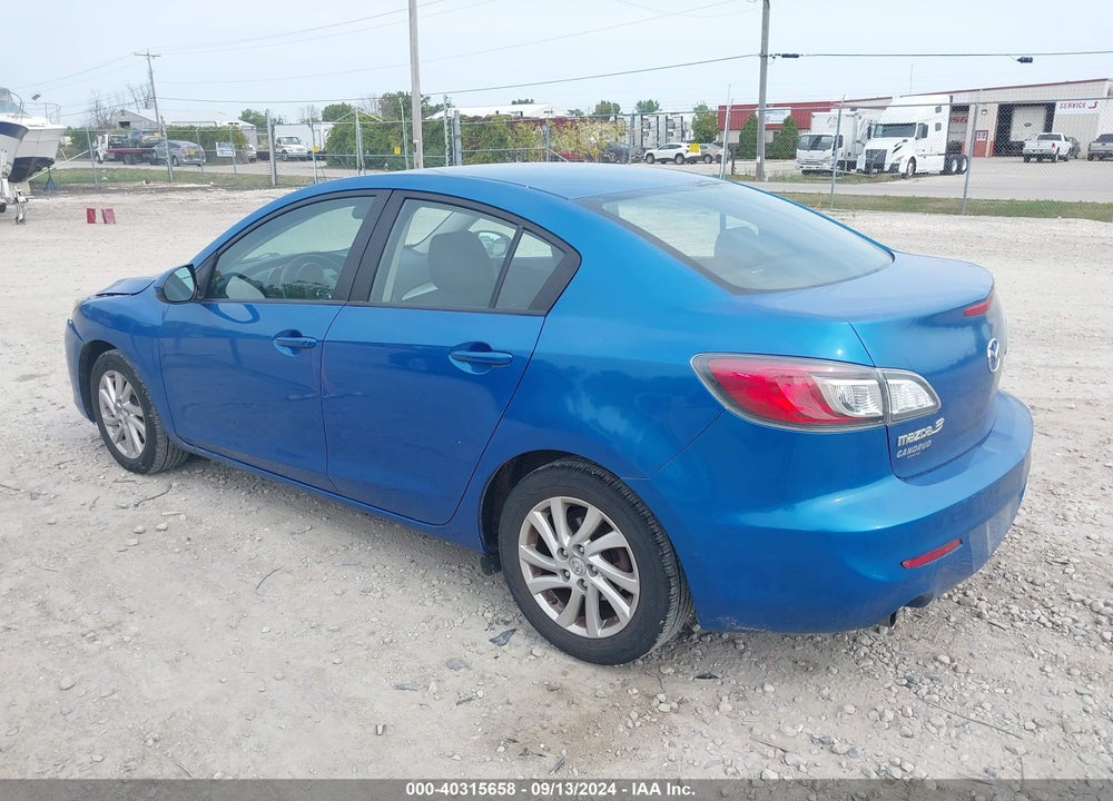 2012 MAZDA 3 I TOURING VIN: JM1BL1V81C1622822