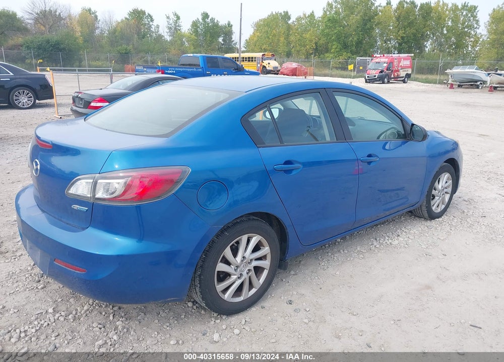 2012 MAZDA 3 I TOURING VIN: JM1BL1V81C1622822