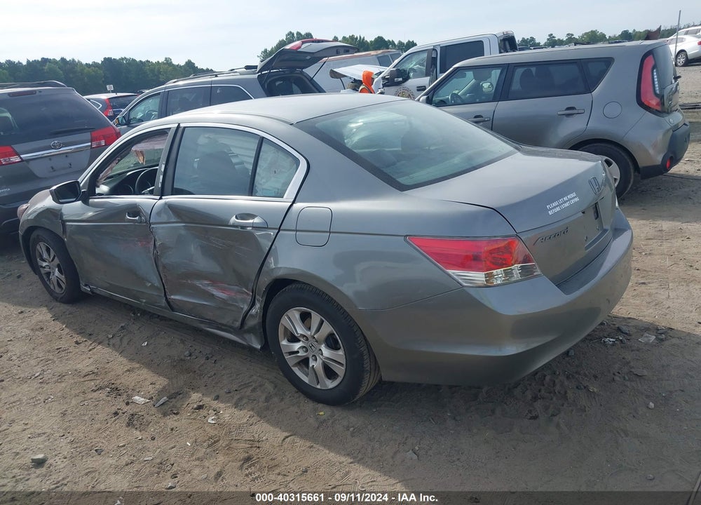 2008 HONDA ACCORD 2.4 LX-P VIN: 1HGCP26458A001053