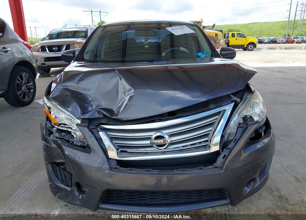 2014 NISSAN SENTRA SR VIN: 3N1AB7AP5EY220186