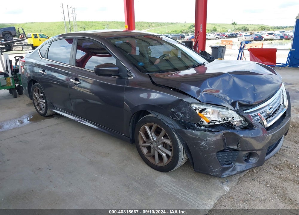 2014 NISSAN SENTRA SR VIN: 3N1AB7AP5EY220186