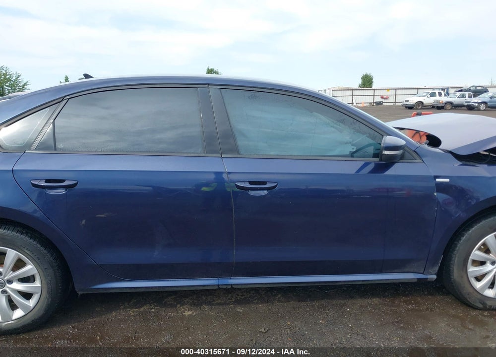 2015 VOLKSWAGEN PASSAT 1.8T WOLFSBURG EDITION VIN: 1VWAT7A31FC014474