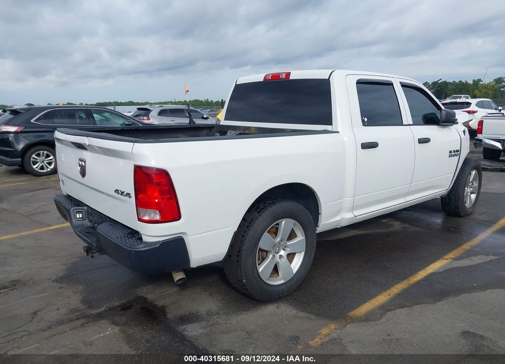 2017 RAM 1500 TRADESMAN 4X4 5'7 BOX VIN: 1C6RR7KG5HS789169