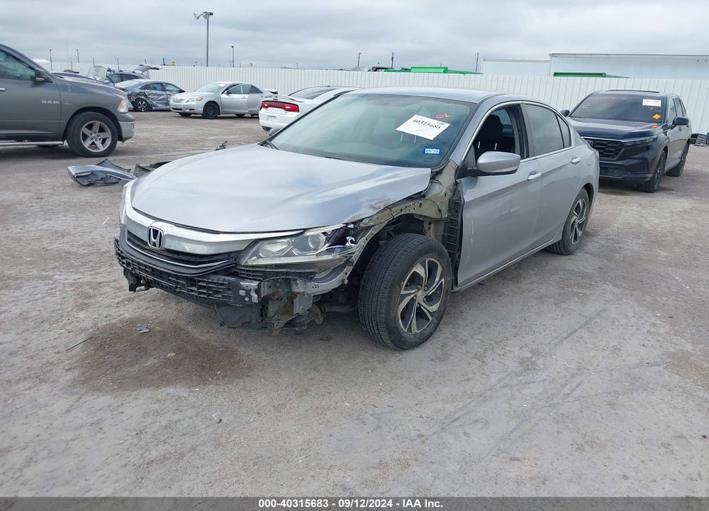 2016 HONDA ACCORD VIN: 1HGCR2F33GA197848