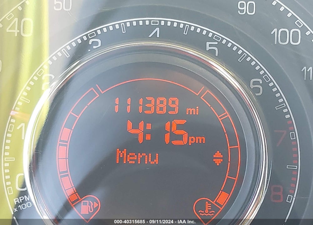 2013 FIAT 500 SPORT VIN: 3C3CFFBR5DT742420