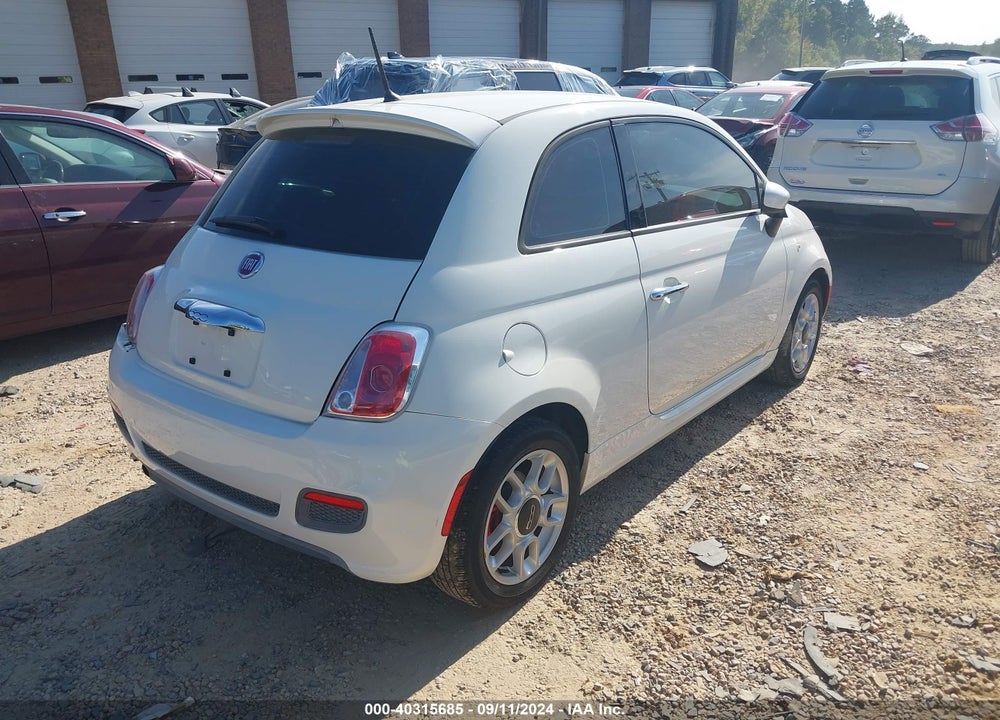 2013 FIAT 500 SPORT VIN: 3C3CFFBR5DT742420