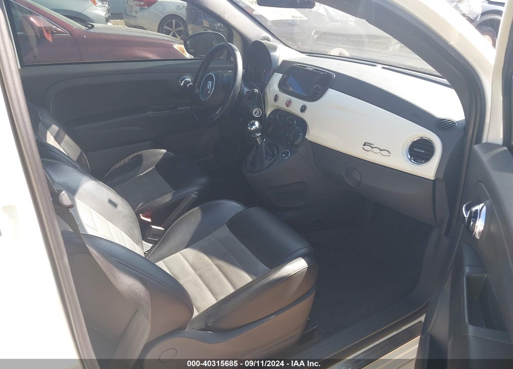 2013 FIAT 500 SPORT VIN: 3C3CFFBR5DT742420