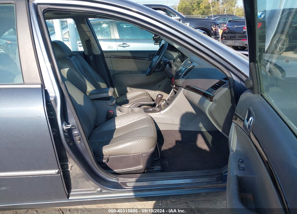 2009 HYUNDAI SONATA LIMITED V6 VIN: 5NPEU46F89H408811