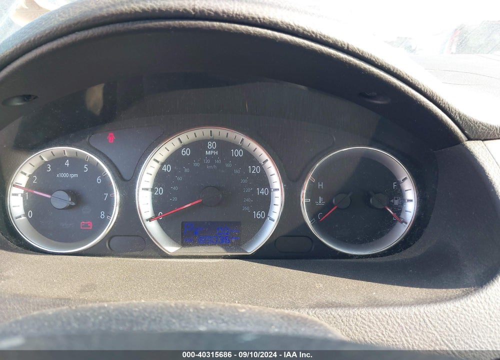 2009 HYUNDAI SONATA LIMITED V6 VIN: 5NPEU46F89H408811