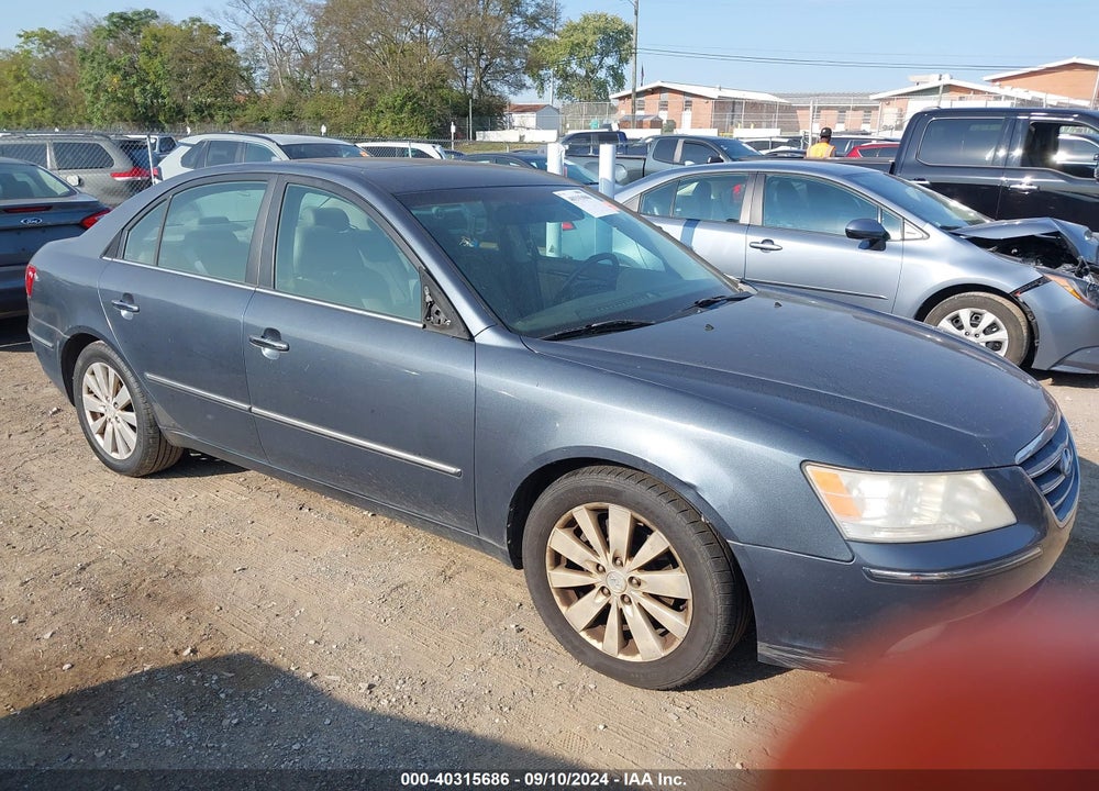 2009 HYUNDAI SONATA LIMITED V6 VIN: 5NPEU46F89H408811