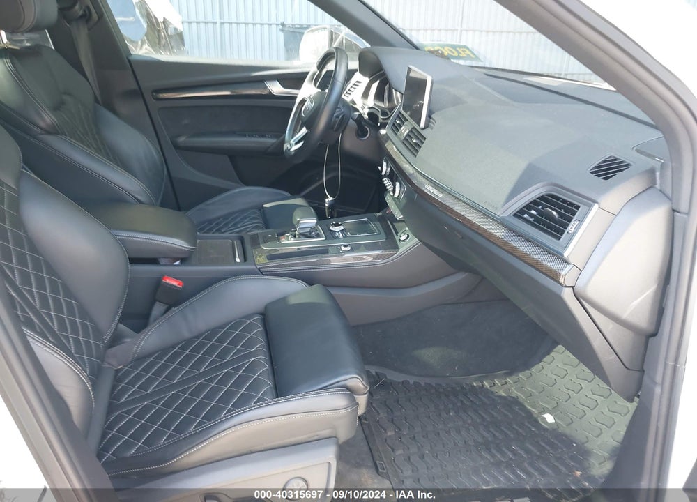 2019 AUDI SQ5 3.0T PREMIUM VIN: WA1B4AFY1K2046079