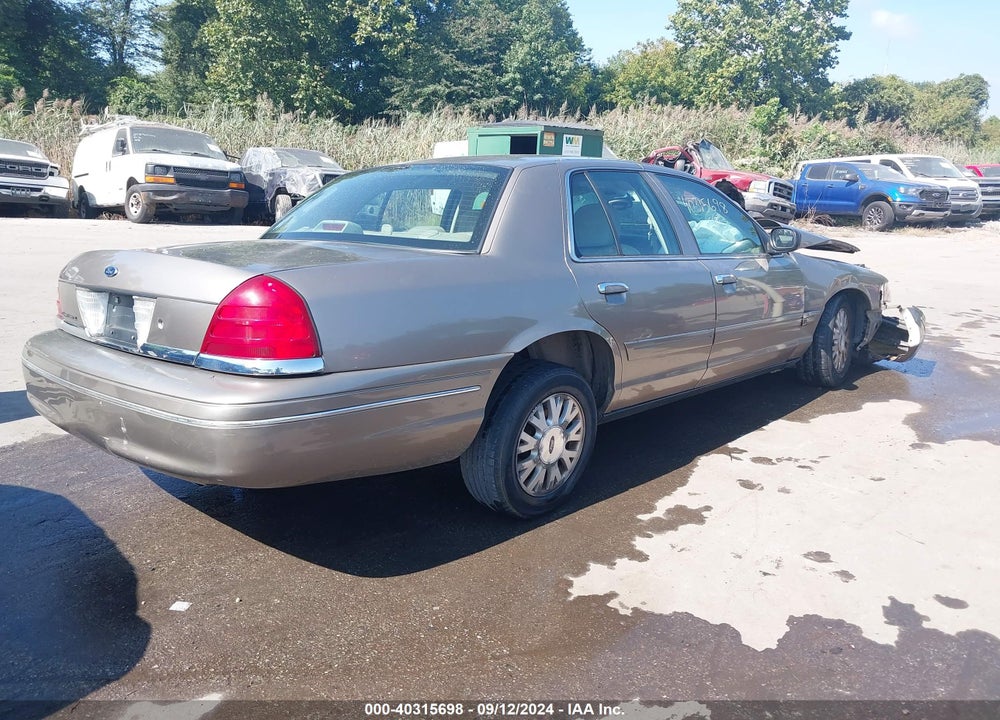 2004 FORD CROWN VICTORIA LX VIN: 2FAFP74W64X155047