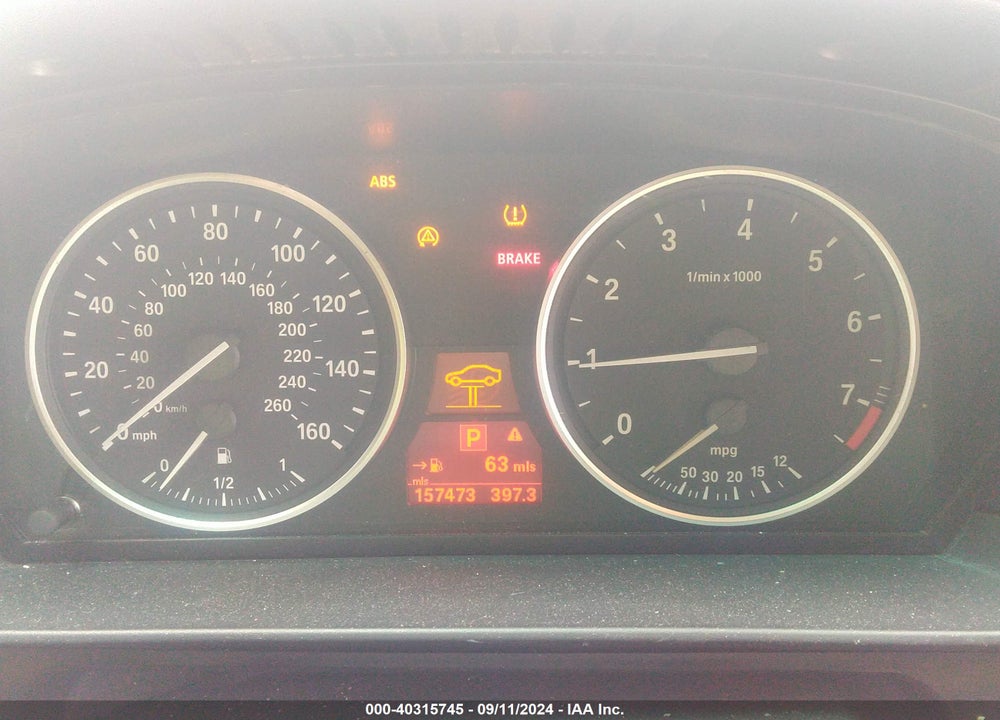 2009 BMW 528I VIN: WBANU53529C121524