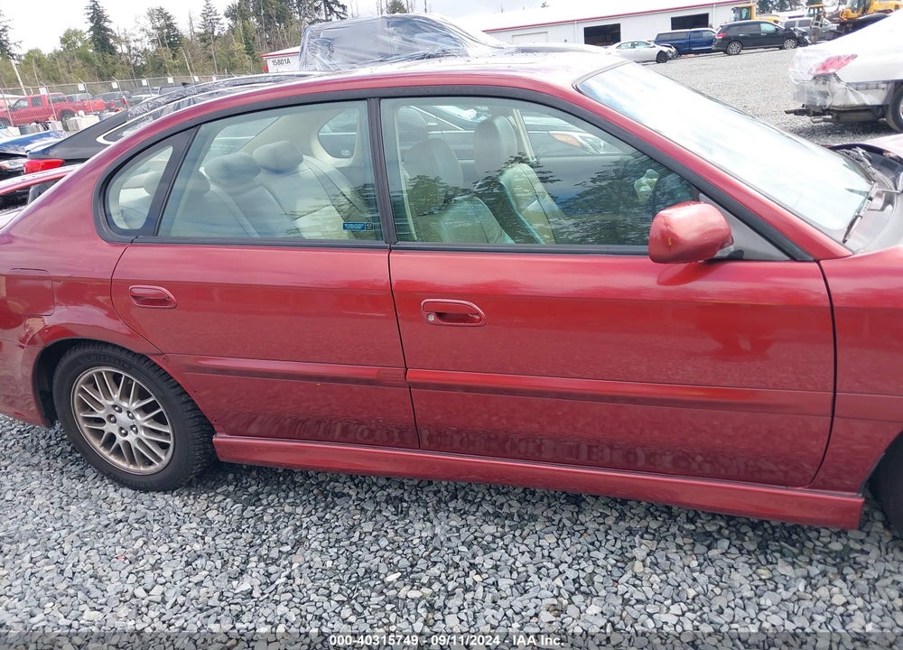 2003 SUBARU LEGACY GT VIN: 4S3BE646935200054