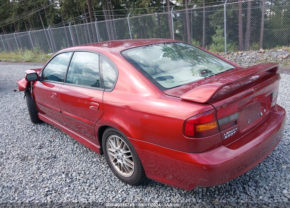 2003 SUBARU LEGACY GT VIN: 4S3BE646935200054
