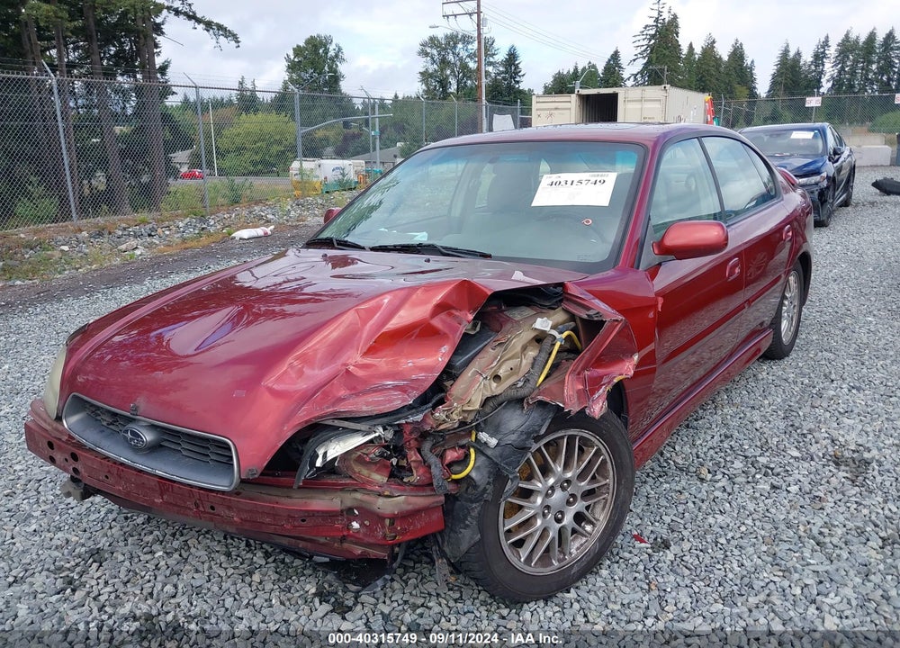 2003 SUBARU LEGACY GT VIN: 4S3BE646935200054