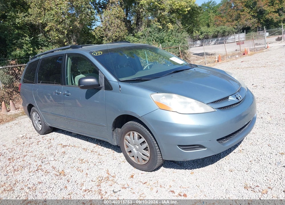 2008 TOYOTA SIENNA LE VIN: 5TDZK23CX8S175853