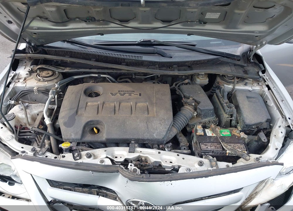 2011 TOYOTA COROLLA LE VIN: JTDBU4EE7BJ102286