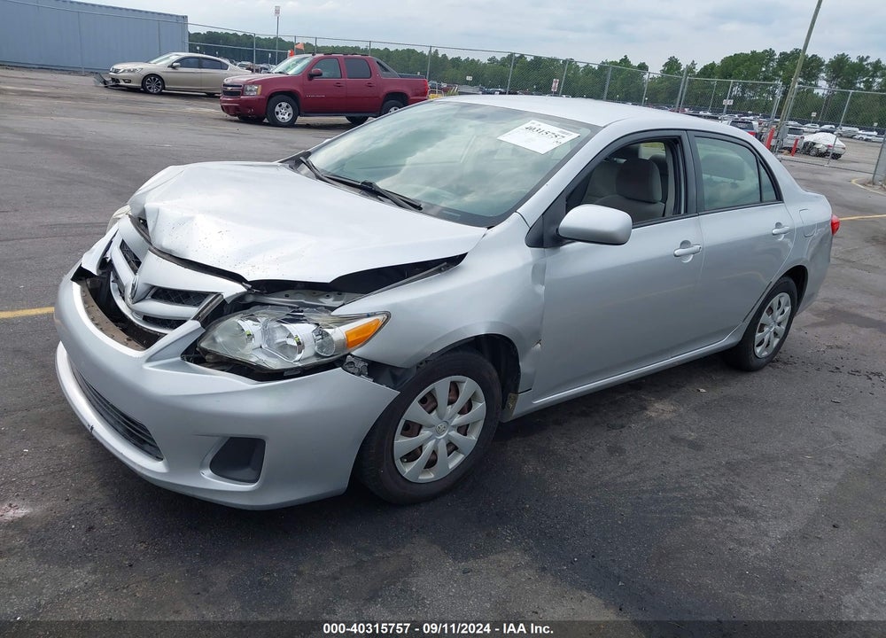 2011 TOYOTA COROLLA LE VIN: JTDBU4EE7BJ102286