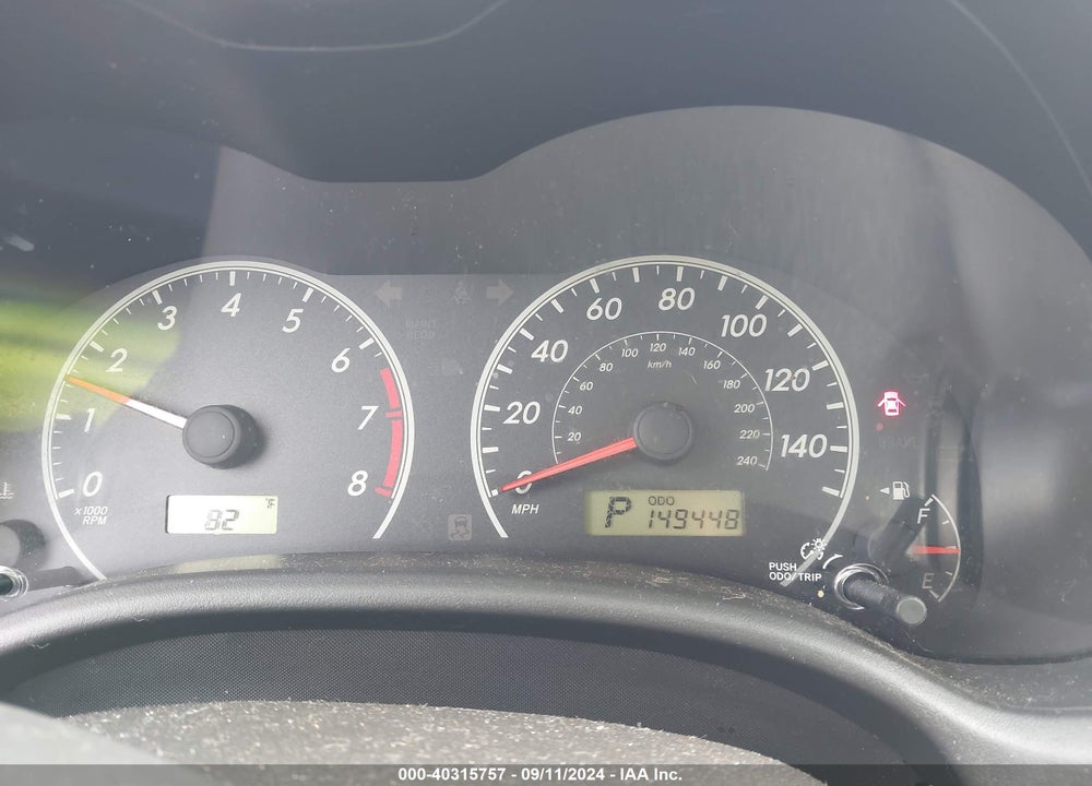 2011 TOYOTA COROLLA LE VIN: JTDBU4EE7BJ102286