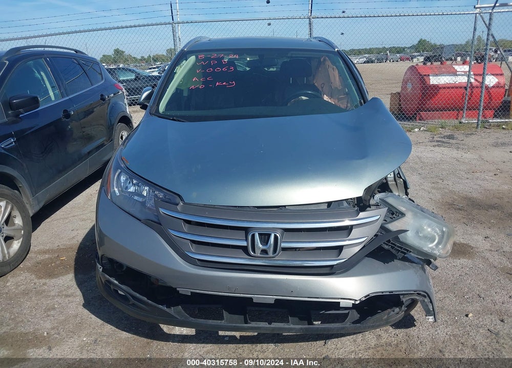 2012 HONDA CR-V EX-L VIN: JHLRM3H75CC000063