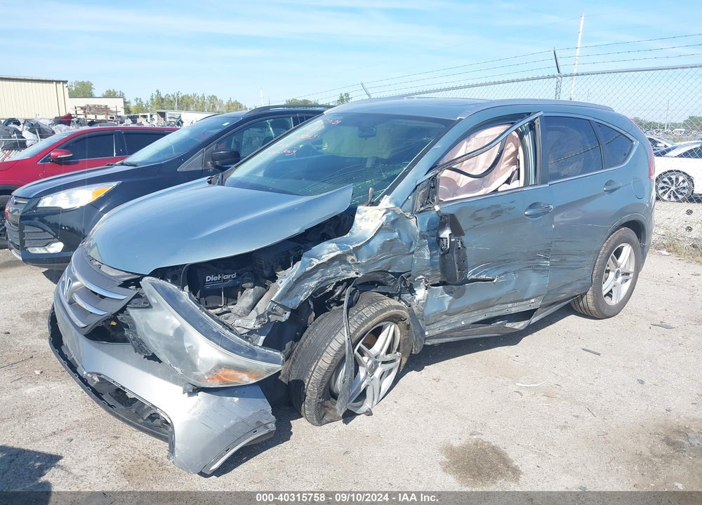 2012 HONDA CR-V EX-L VIN: JHLRM3H75CC000063
