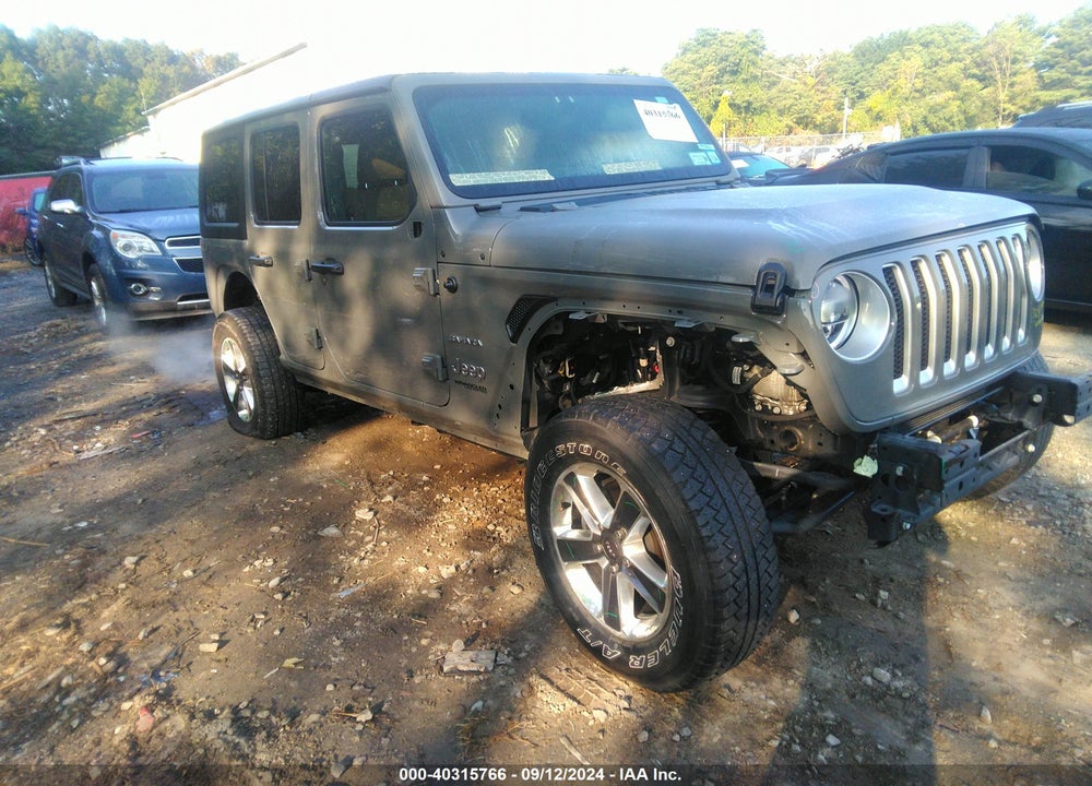 2022 JEEP WRANGLER UNLIMITED SAHARA 4X4 VIN: 1C4HJXEN8NW148396