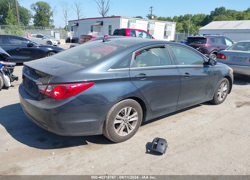 2012 HYUNDAI SONATA GLS VIN: 5NPEB4AC7CH394071