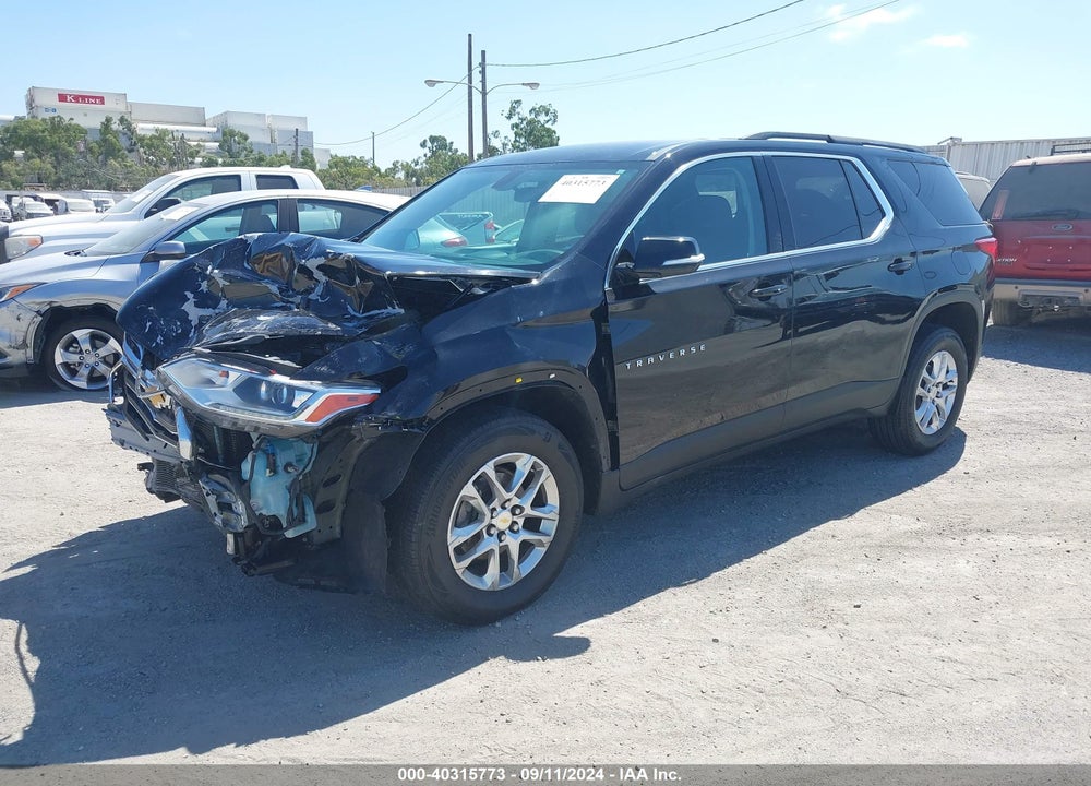 2020 CHEVROLET TRAVERSE FWD LT CLOTH VIN: 1GNERGKW7LJ166284