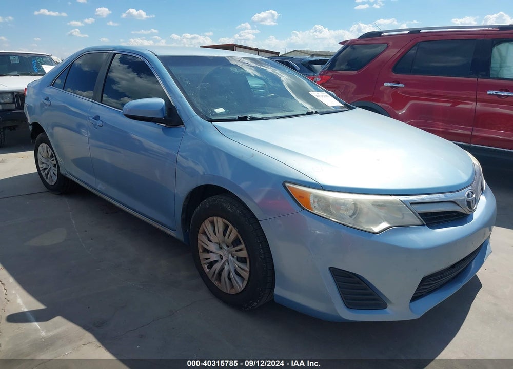 2012 TOYOTA CAMRY LE VIN: 4T1BF1FK6CU538331