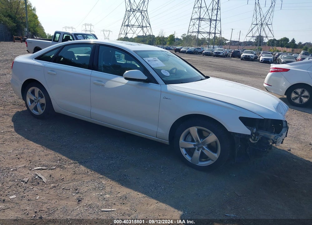 2012 AUDI A6 3.0 PREMIUM VIN: WAUGGAFC0CN035966