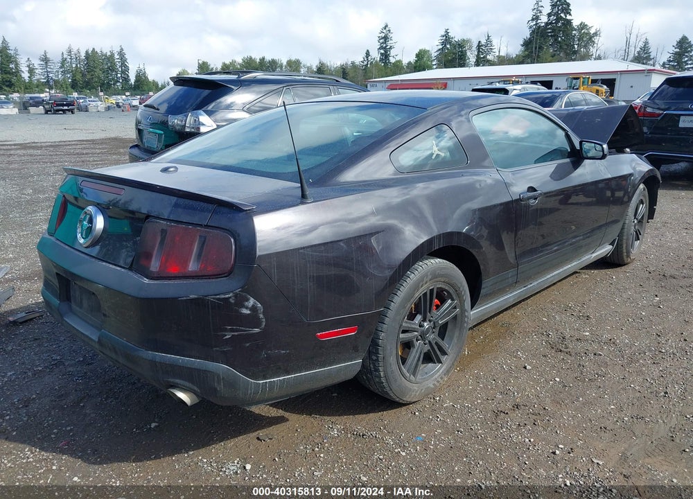 2012 FORD MUSTANG V6 PREMIUM VIN: 1ZVBP8AM8C5225128