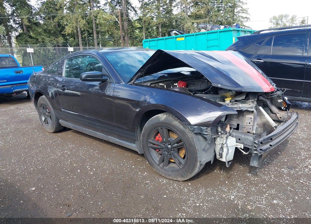 2012 FORD MUSTANG V6 PREMIUM VIN: 1ZVBP8AM8C5225128