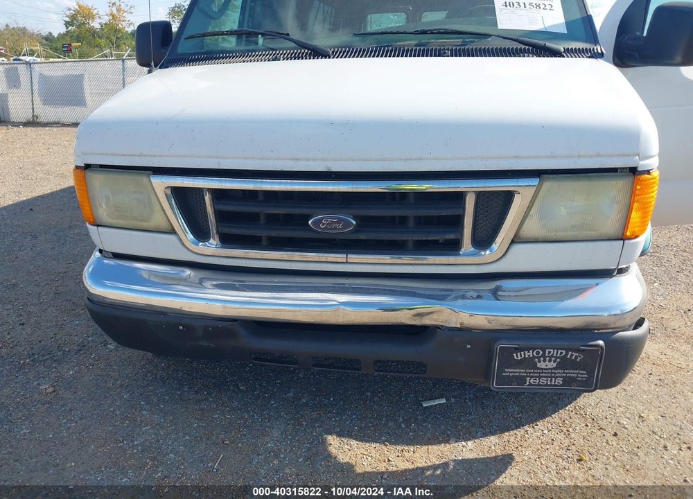 2007 FORD E-350 SUPER DUTY XL/XLT VIN: 1FBSS31L97DA82105