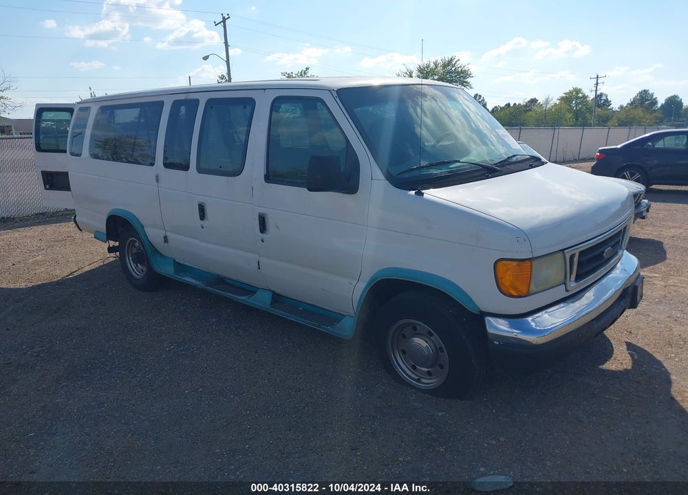 2007 FORD E-350 SUPER DUTY XL/XLT VIN: 1FBSS31L97DA82105