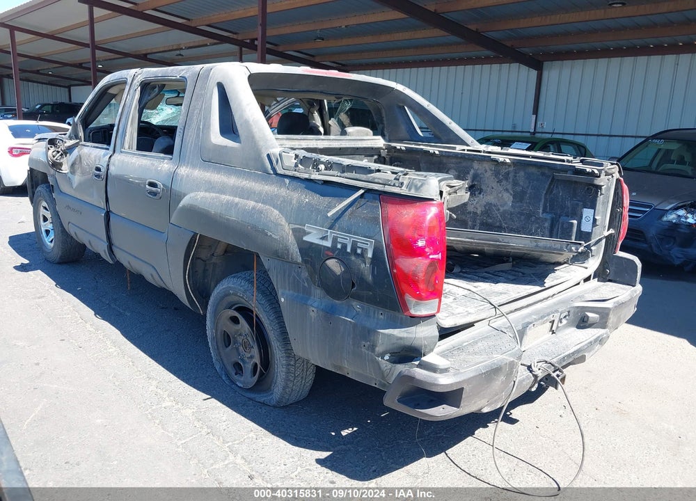2003 CHEVROLET AVALANCHE 1500 VIN: 3GNEC13T53G165381