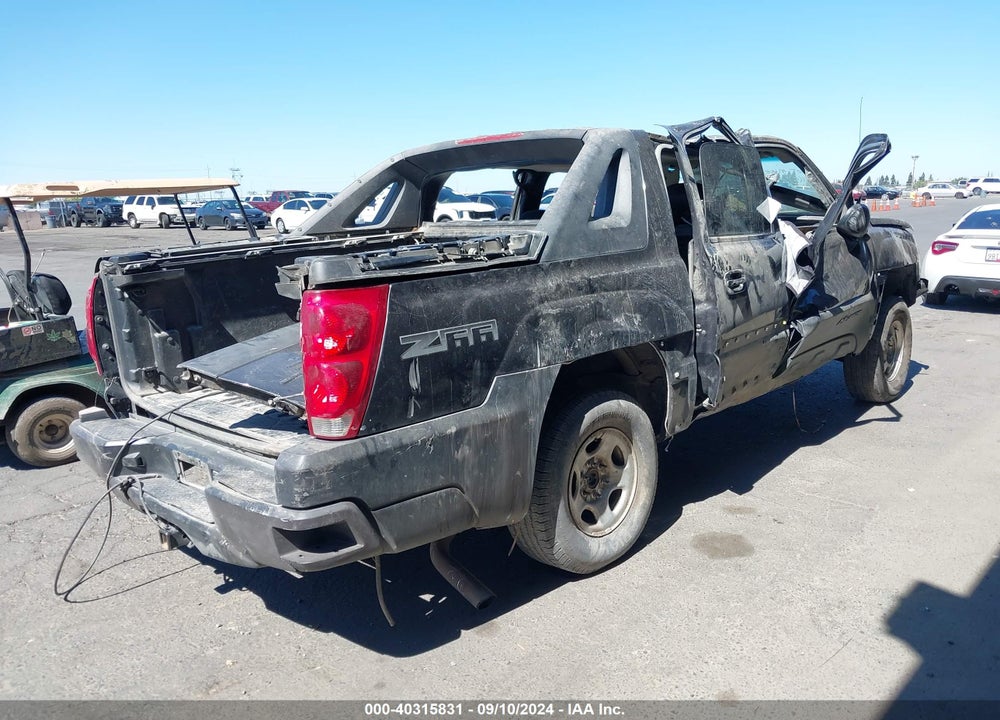 2003 CHEVROLET AVALANCHE 1500 VIN: 3GNEC13T53G165381