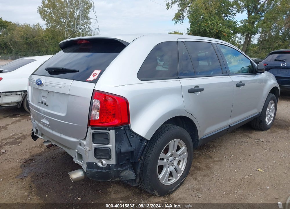 2012 FORD EDGE SE VIN: 2FMDK3GC5CBA71979