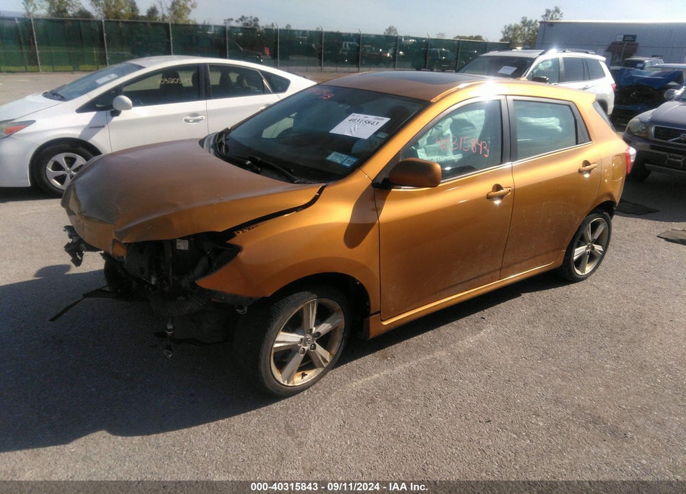2009 TOYOTA MATRIX S VIN: 2T1KE40E39C021022