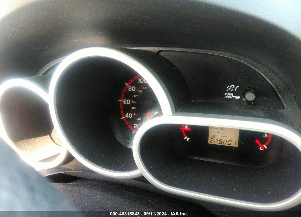 2009 TOYOTA MATRIX S VIN: 2T1KE40E39C021022