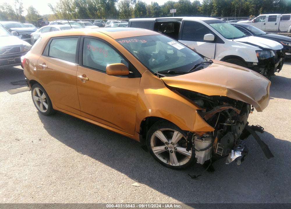 2009 TOYOTA MATRIX S VIN: 2T1KE40E39C021022